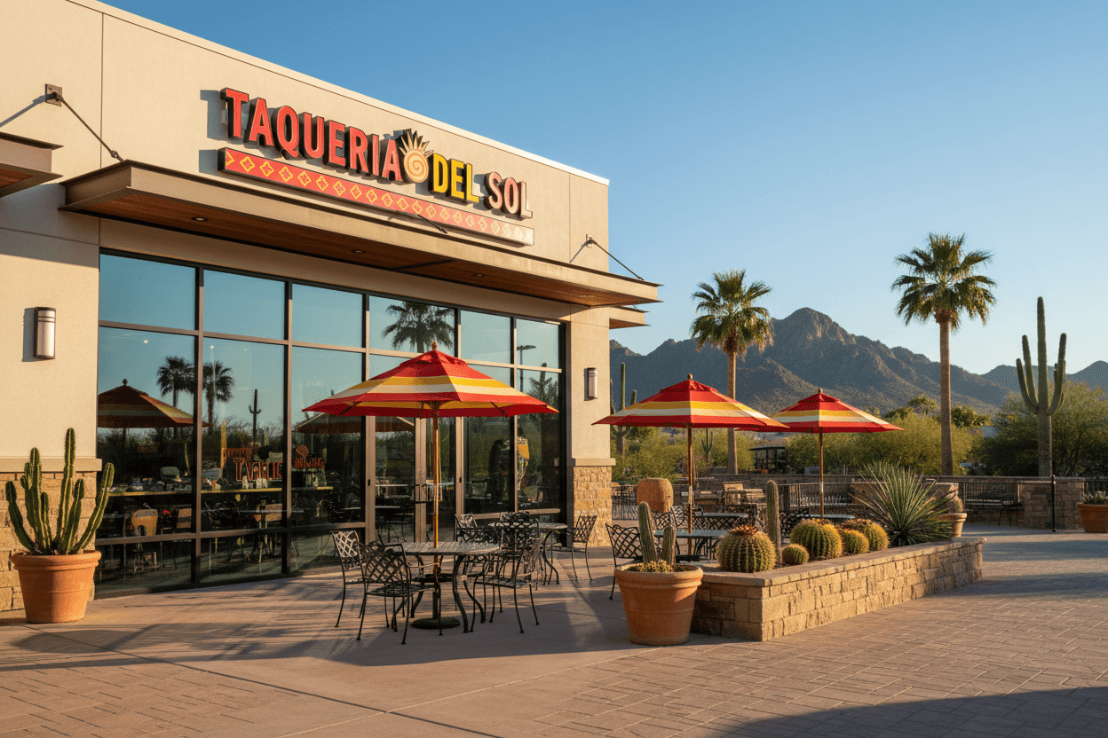 Taqueria Obregon ubicación Glendale Suite 1115