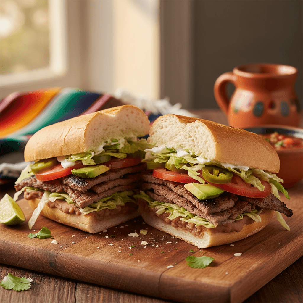 Torta de carne asada